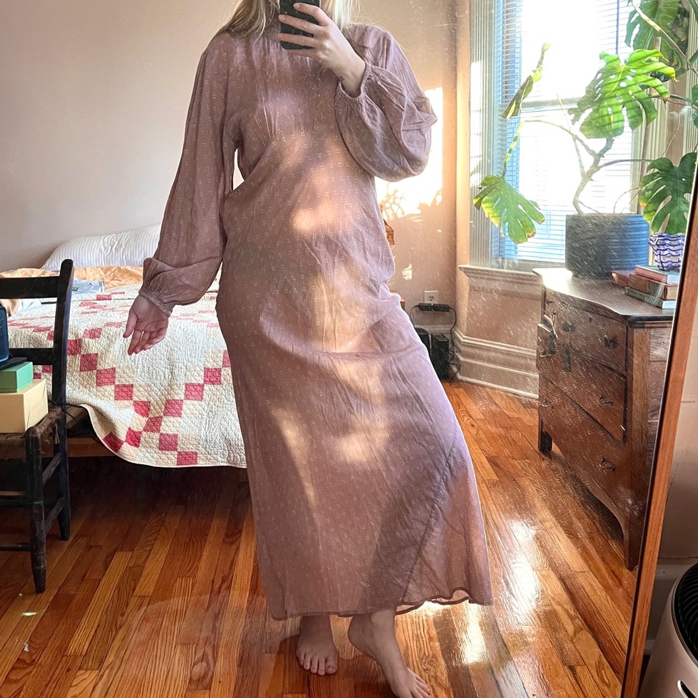 DOEN Sage Dress in Macaroon Size L